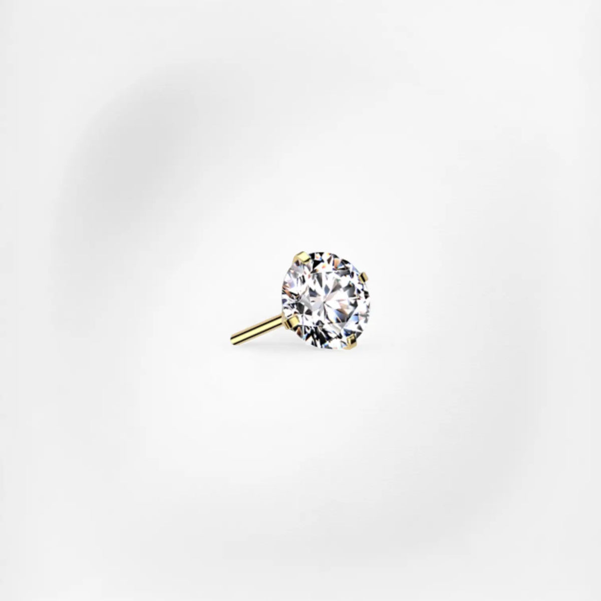 Aurora Luxe Plumeria Piercing