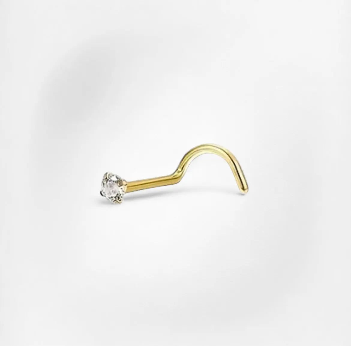 Stud de nez Nilla en titane ASTM F136