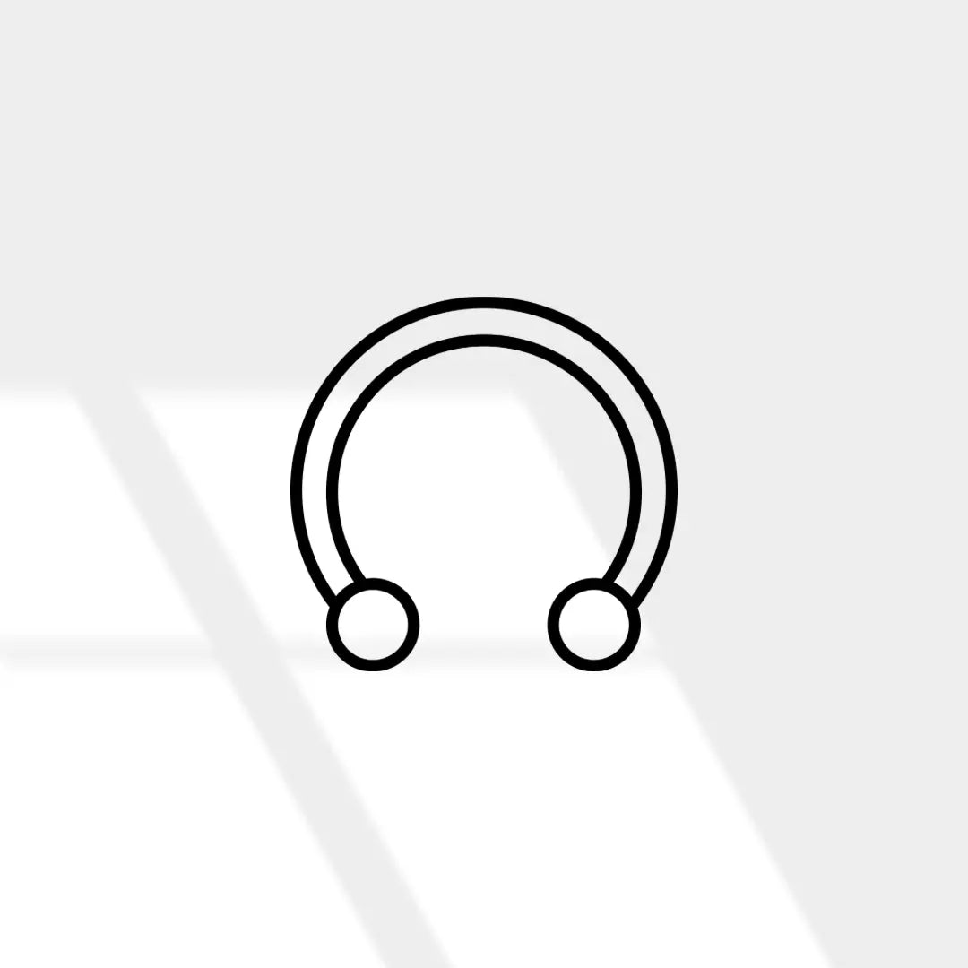 Fer à cheval - Plumeria Piercing