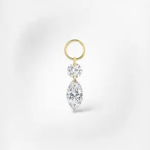 Charms Plumeria Piercing