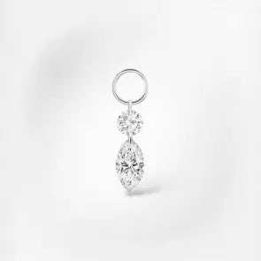 Charms Plumeria Piercing