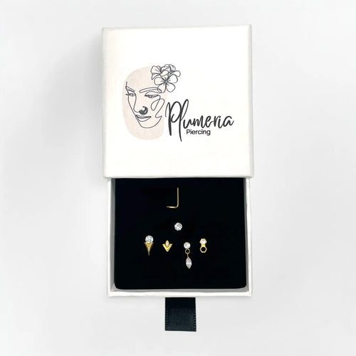 Composition Aurora - Plumeria Piercing
