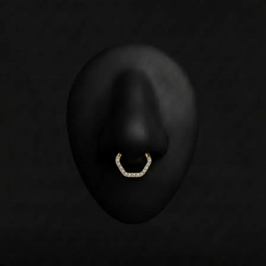 Piercing Aïcha - Anneau Plumeria Piercing