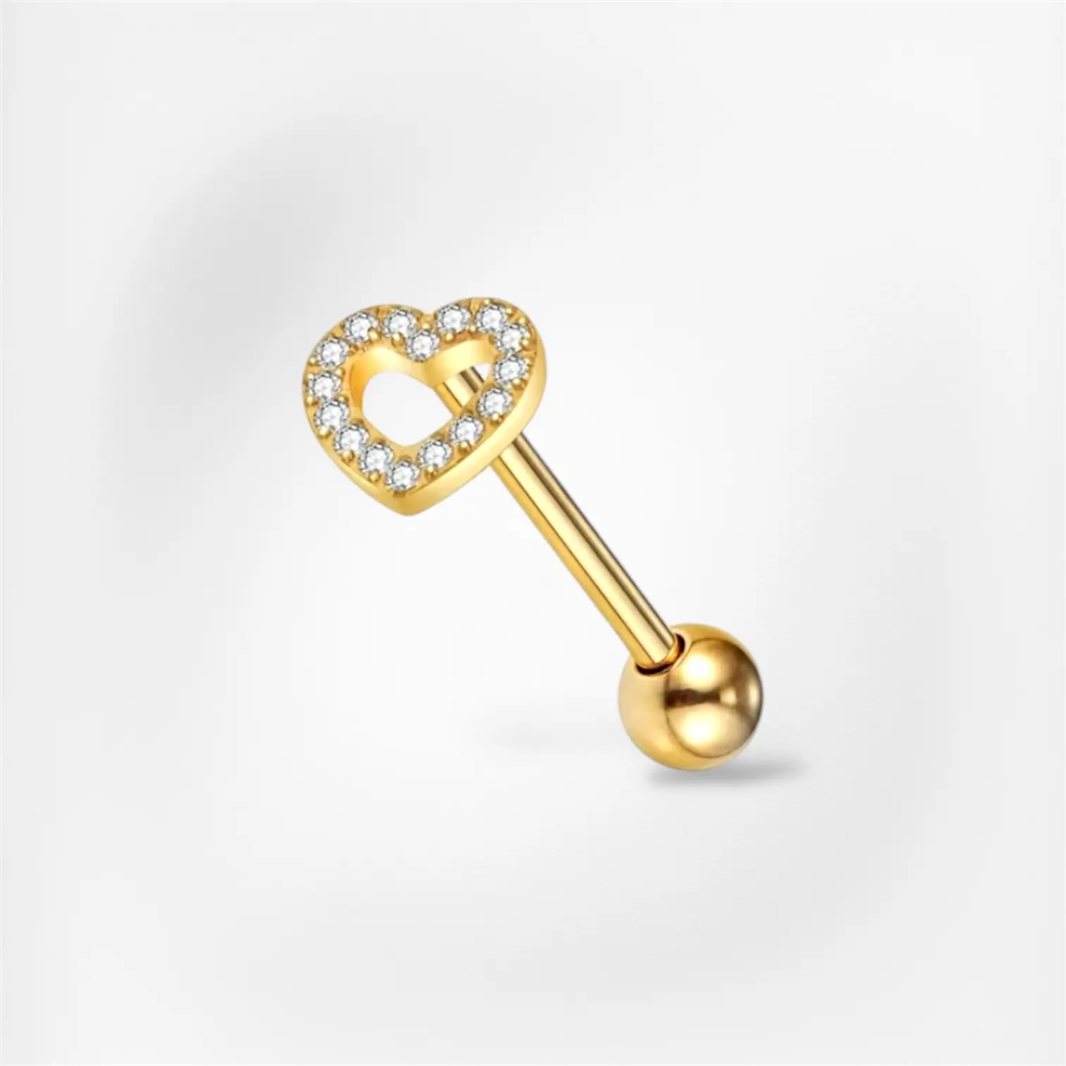 Piercing Alexandrine - Barbells Plumeria Piercing