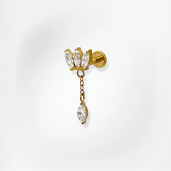 Piercing Éléonore - Labret