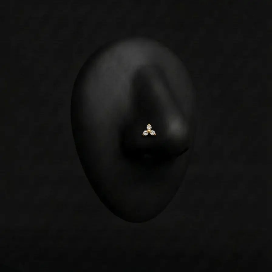 Piercing Esme - Stud - Nez Plumeria Piercing