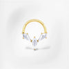 Piercing Gabie - Anneau Plumeria Piercing