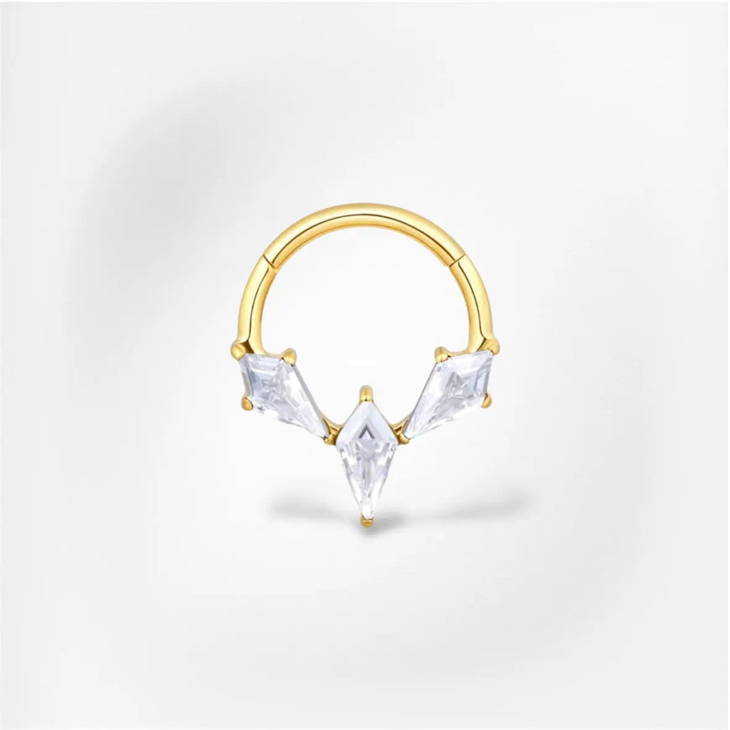 Piercing Gabie - Anneau Plumeria Piercing