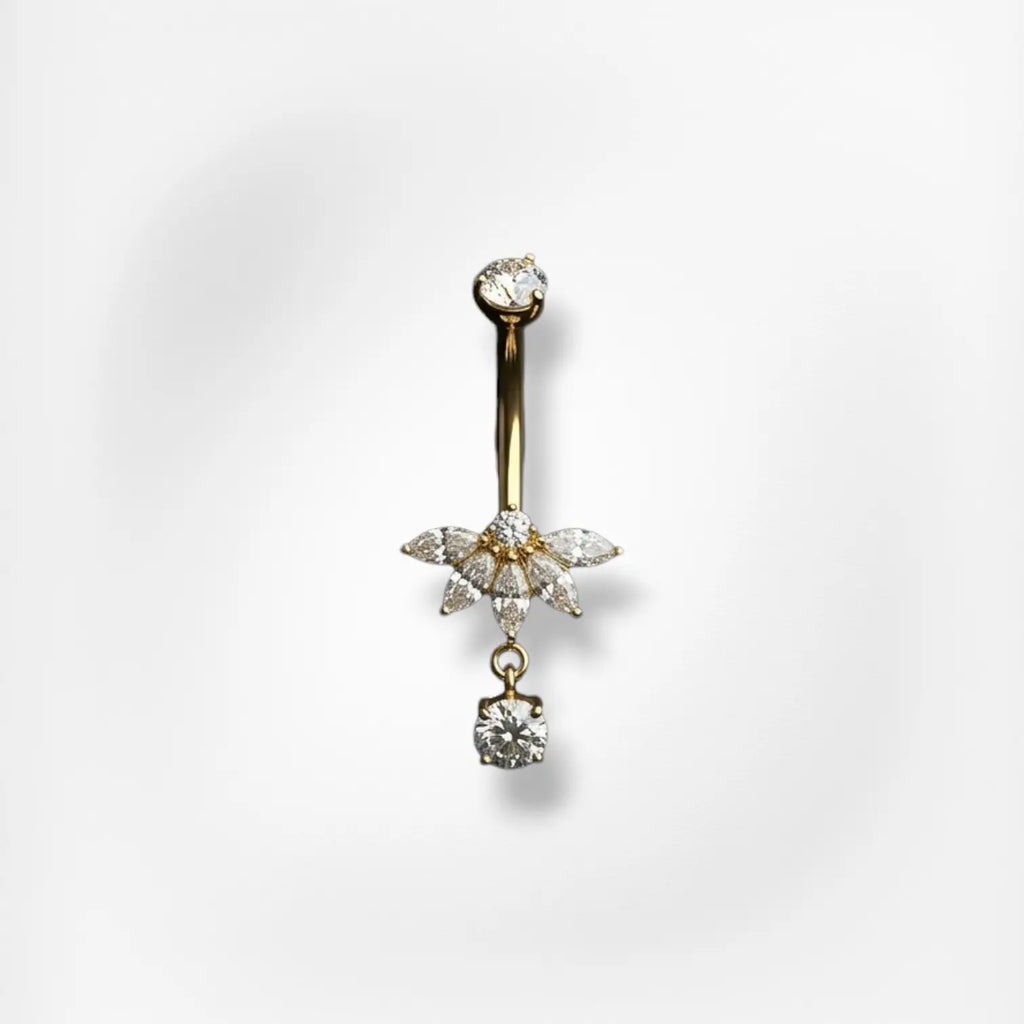Piercing Gwenn - Banane - Nombril Plumeria Piercing