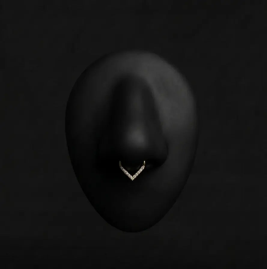 Piercing Iris - Anneau Plumeria Piercing