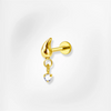 Piercing Johanna – Labret Plumeria Piercing