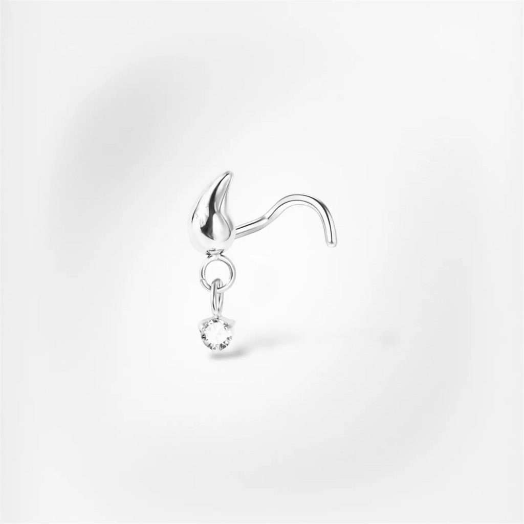 Piercing Johanna – Stud – Embout – Tige – Nez (Nostril) Plumeria Piercing