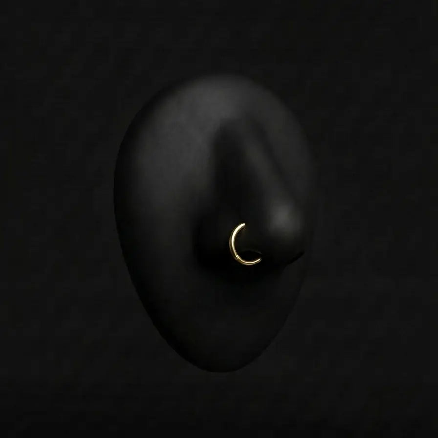 Piercing Juliane - Anneau Plumeria Piercing