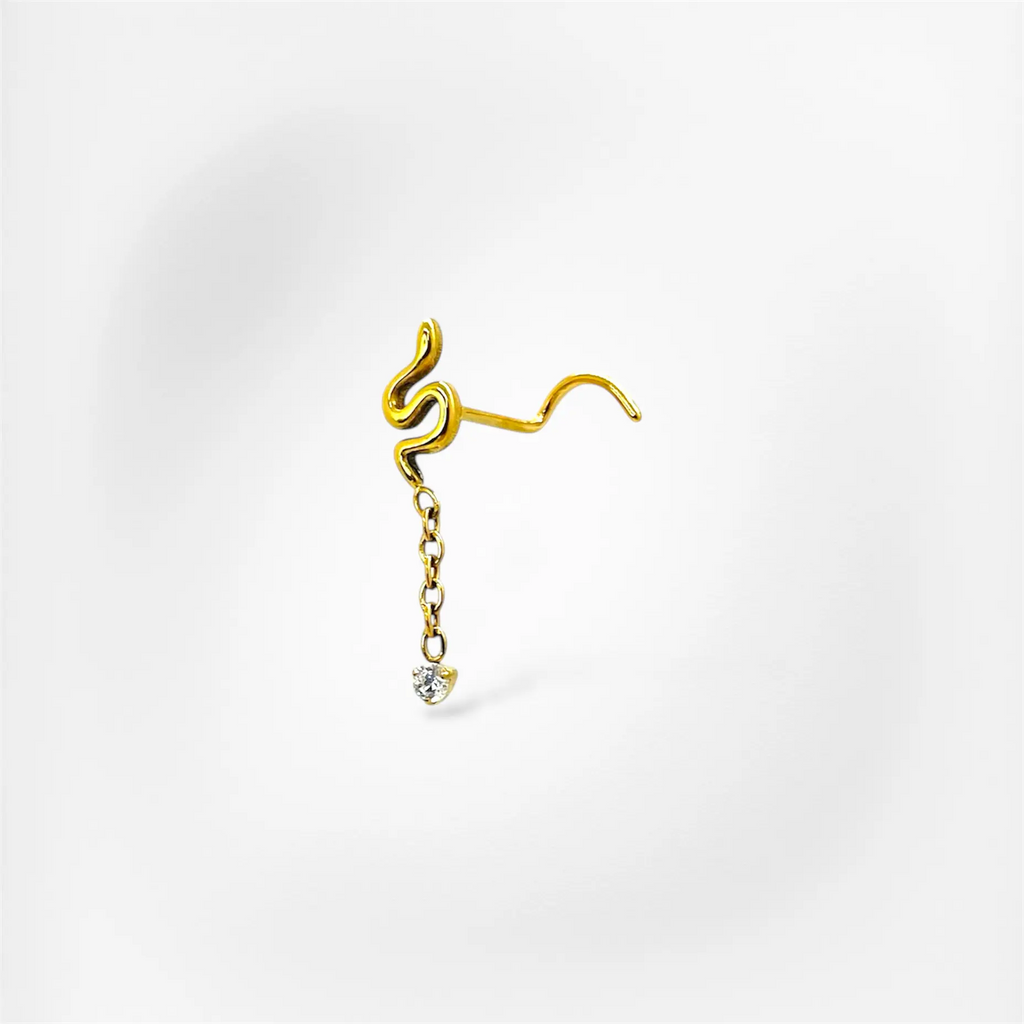 Piercing Kiara – Stud – Embout – Tige – Nez (Nostril) Plumeria Piercing