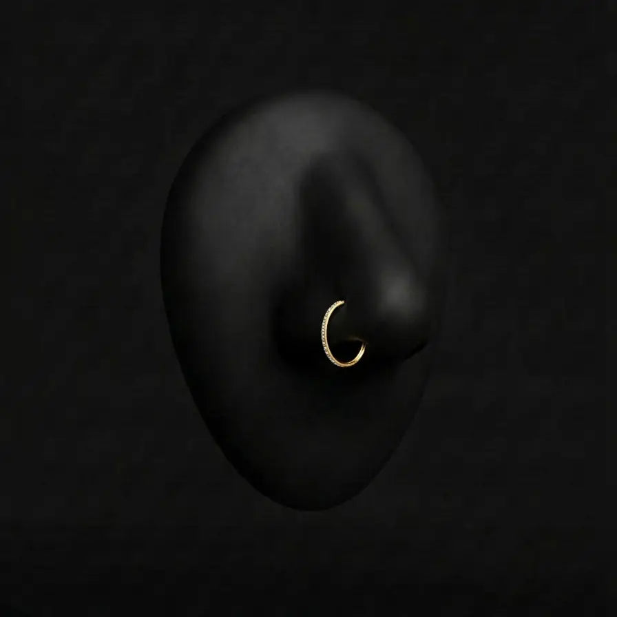 Piercing Lila - Anneau - Nez Plumeria Piercing