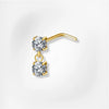 Piercing Louie – Stud – Embout – Tige – Nez (Nostril) Plumeria Piercing