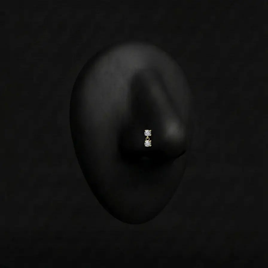 Piercing Louie – Stud – Embout – Tige – Nez (Nostril) Plumeria Piercing