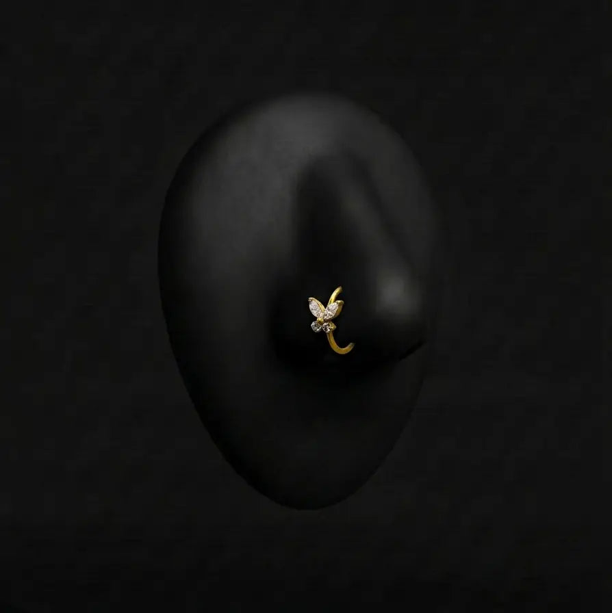 Piercing Louna - Anneau - Nez Plumeria Piercing