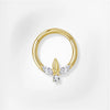 Piercing Maïna - Anneau Plumeria Piercing