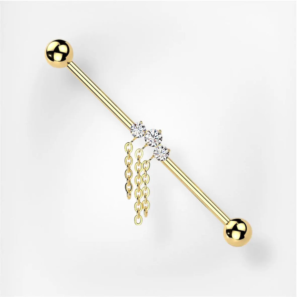 Piercing Nirina - Barbells - Industriel Plumeria Piercing