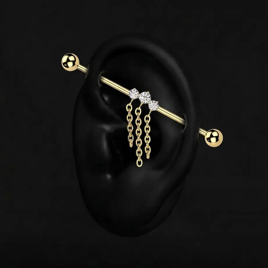 Piercing Nirina - Barbells - Industriel Plumeria Piercing
