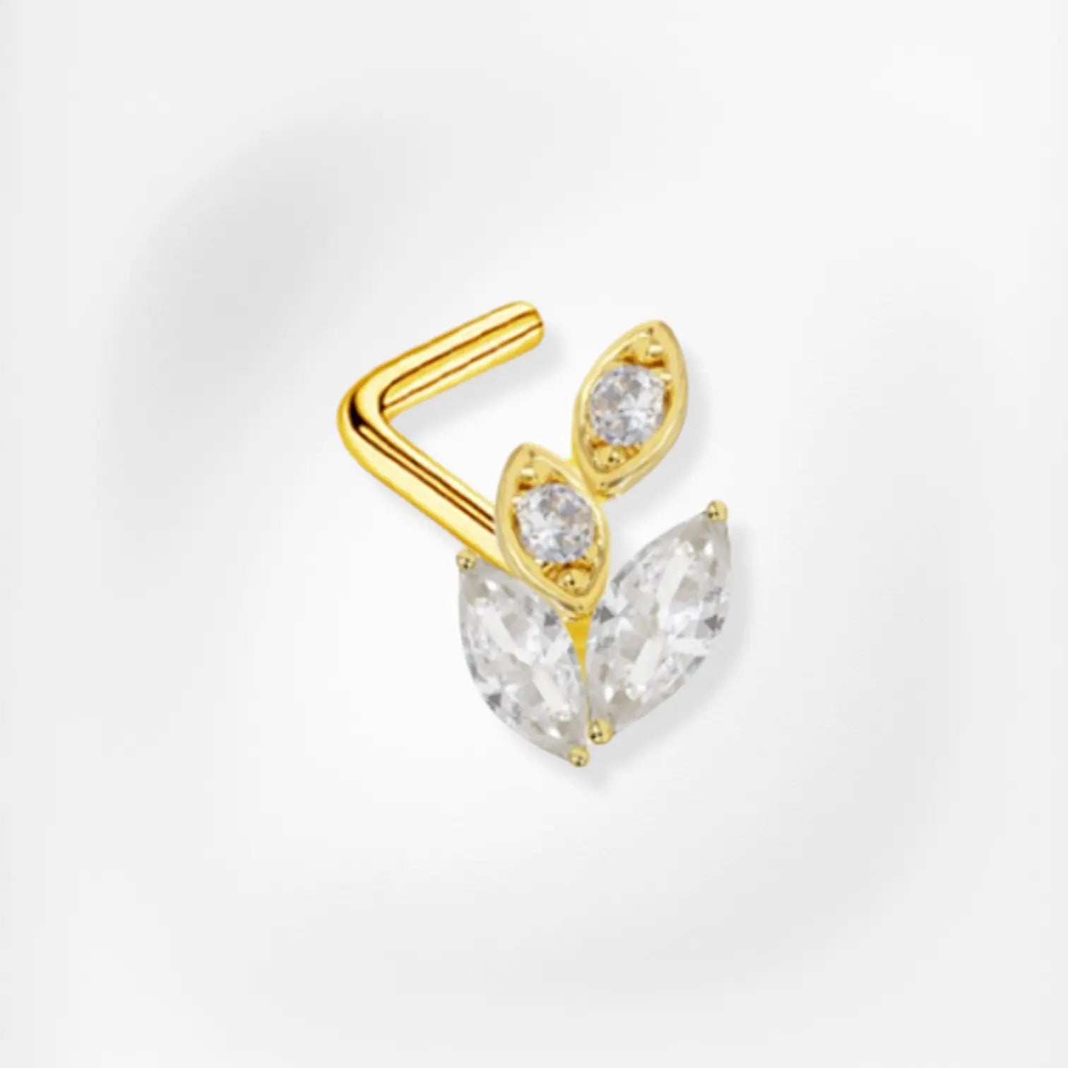 Piercing Priscilia - Stud - Nez Plumeria Piercing