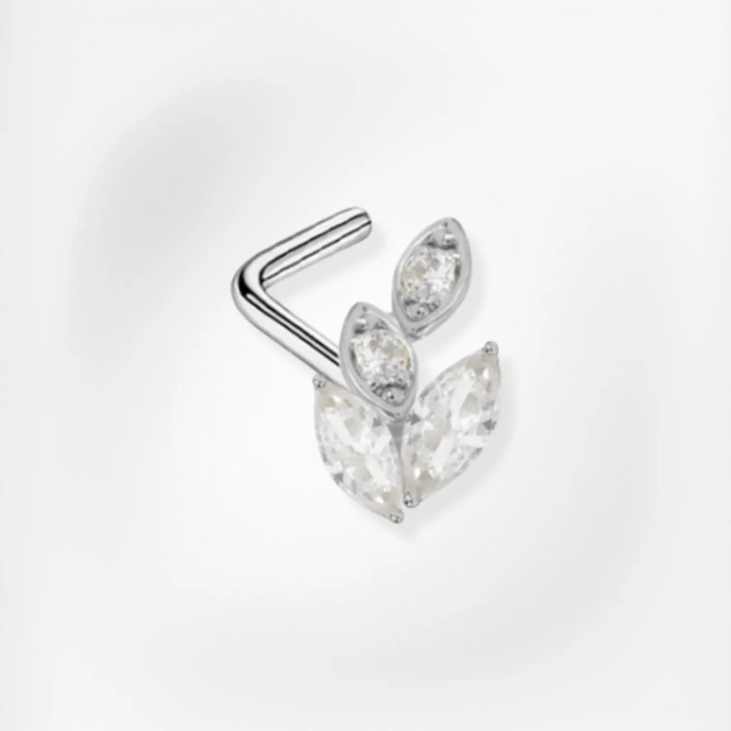 Piercing Priscilia - Stud - Nez Plumeria Piercing