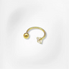 Piercing Samantha - Fer à Cheval - Nez Plumeria Piercing