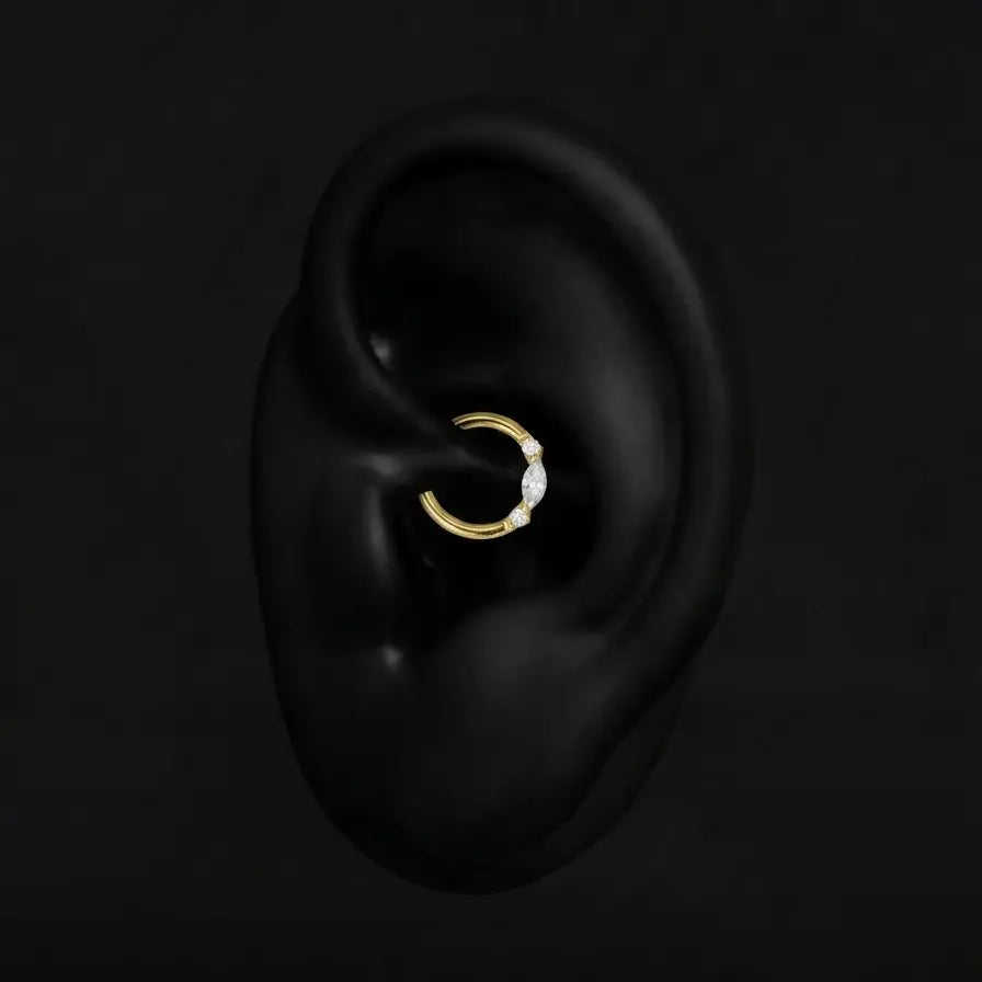 Piercing Soen - Anneau Plumeria Piercing