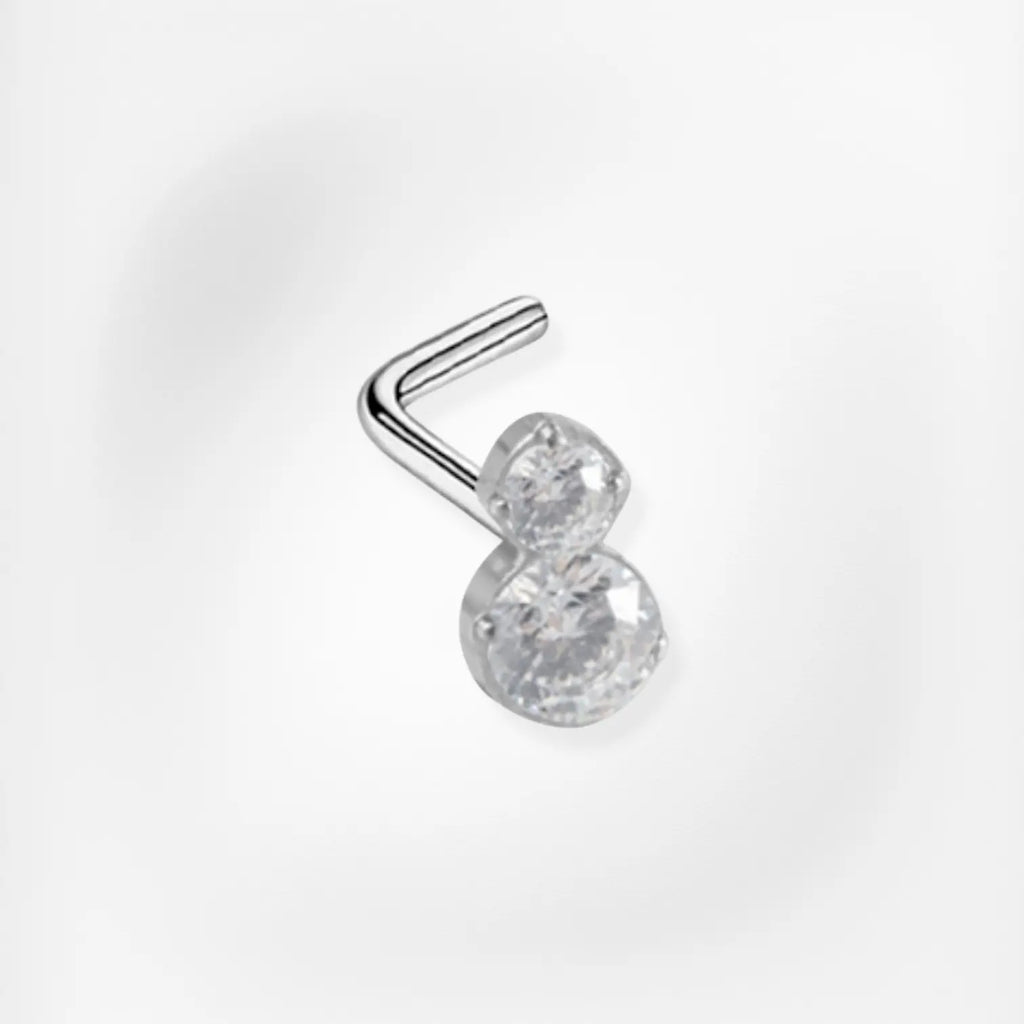 Piercing Soraïa - Stud - Nez Plumeria Piercing