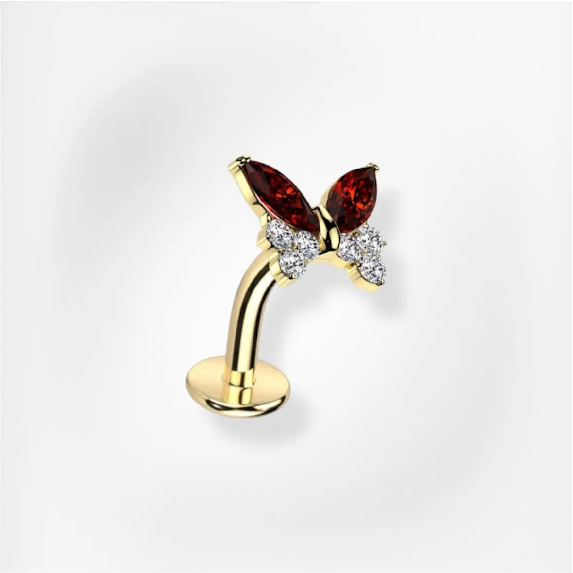 Piercing Théoline - Banane - Nombril Plumeria Piercing