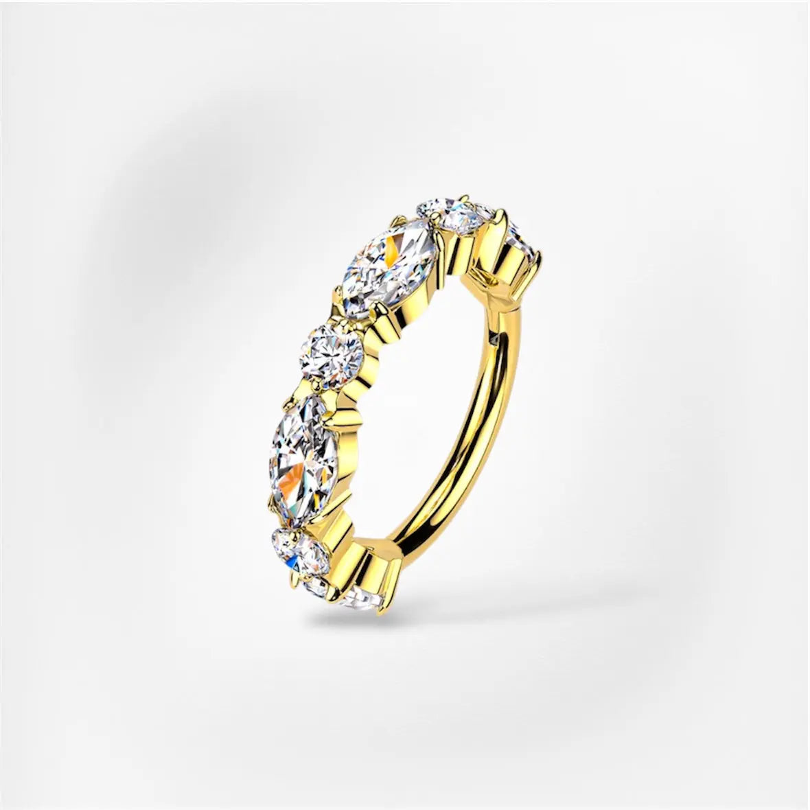 Piercing Yuna - Anneau - Nez Plumeria Piercing