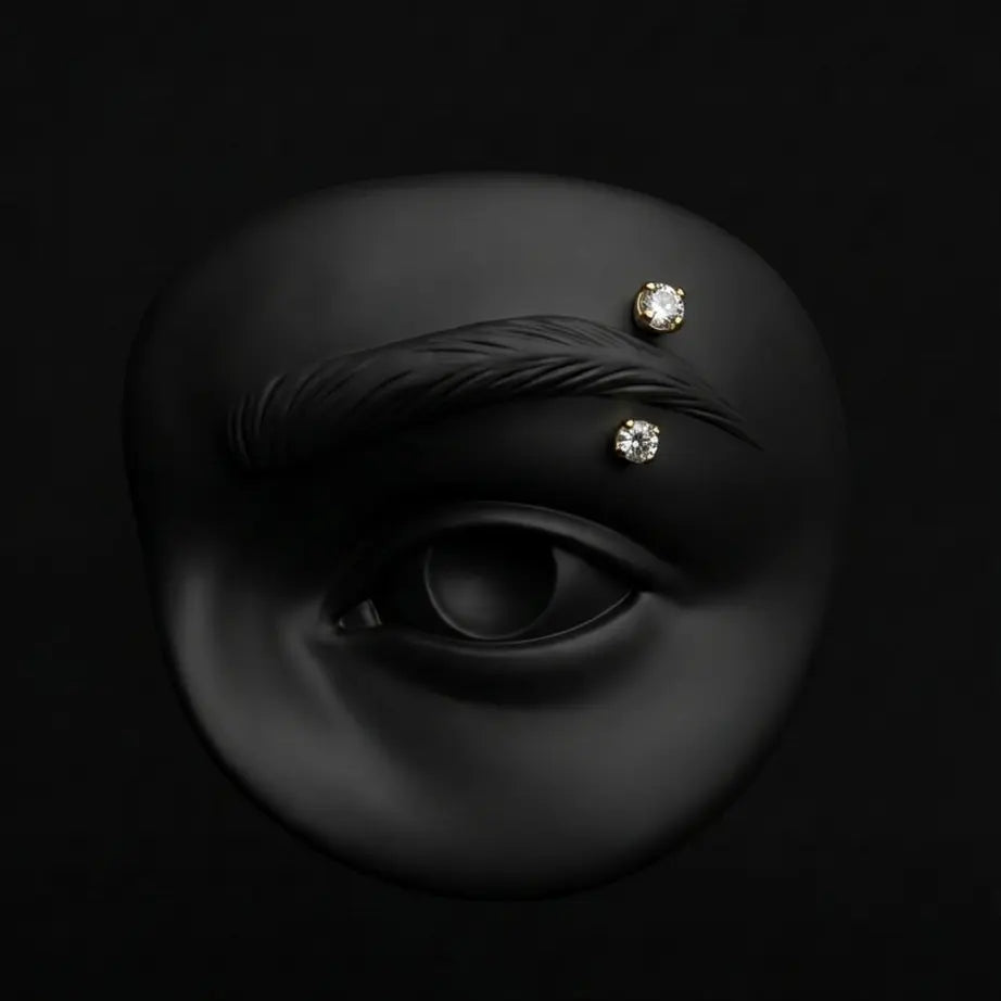 Piercing Zélie - Micro-Banane Plumeria Piercing