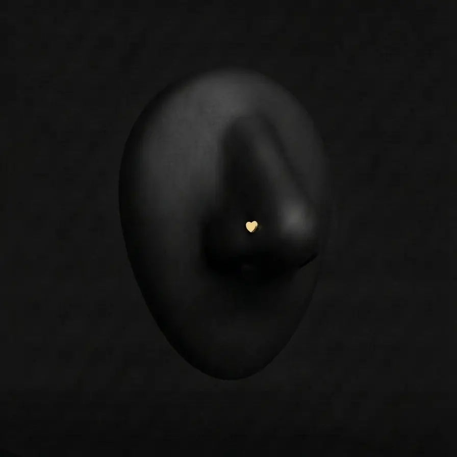 Piercing Zoé - Stud - Nez Plumeria Piercing