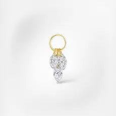 charms Plumeria Piercing