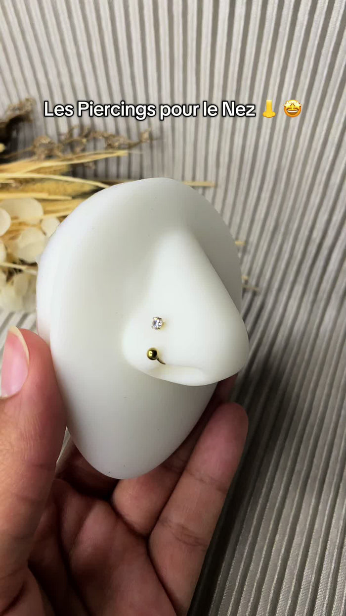 Les piercings pour le nez