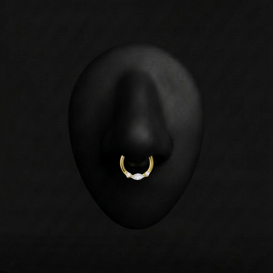 Piercing Soen - Anneau Plumeria Piercing