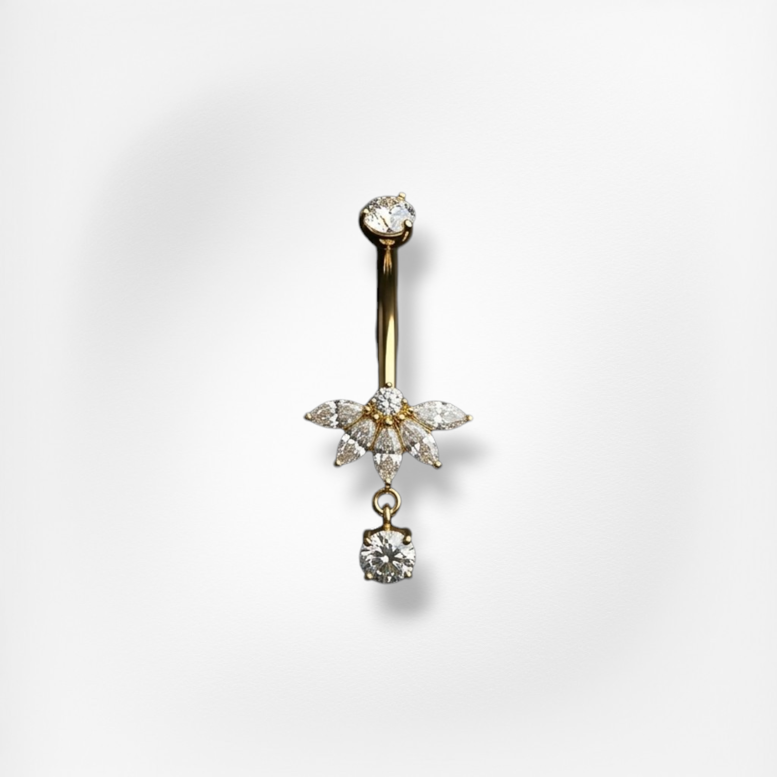 Piercing Gwenn - Banane - Nombril Plumeria Piercing