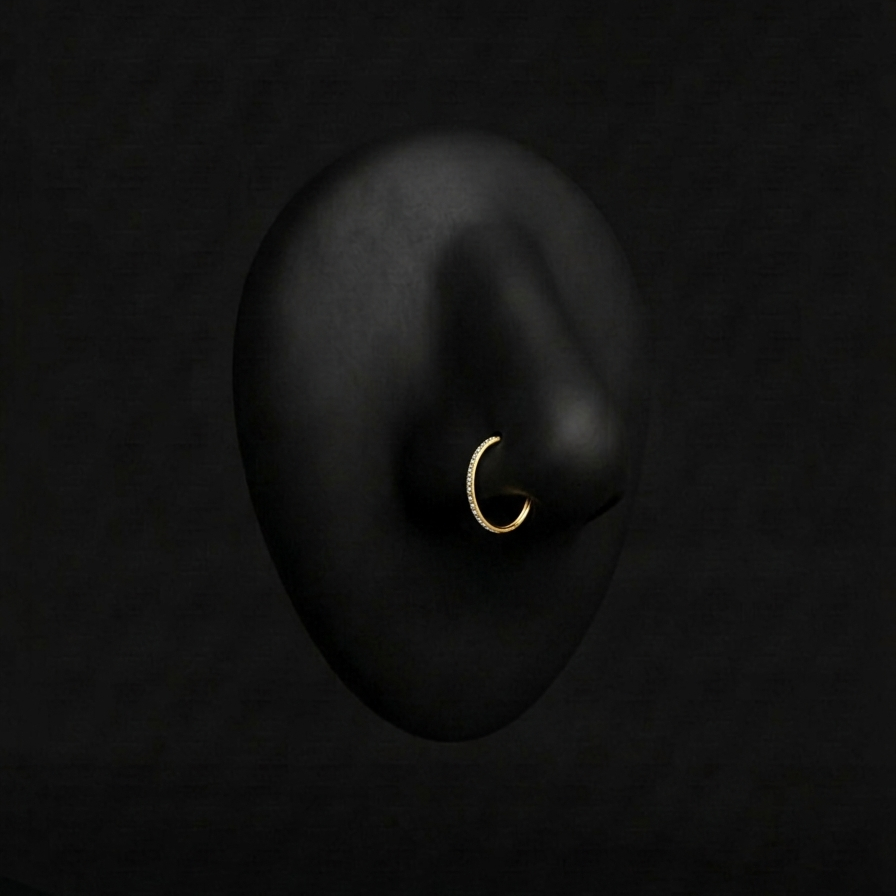 Piercing Lila - Anneau - Nez Plumeria Piercing