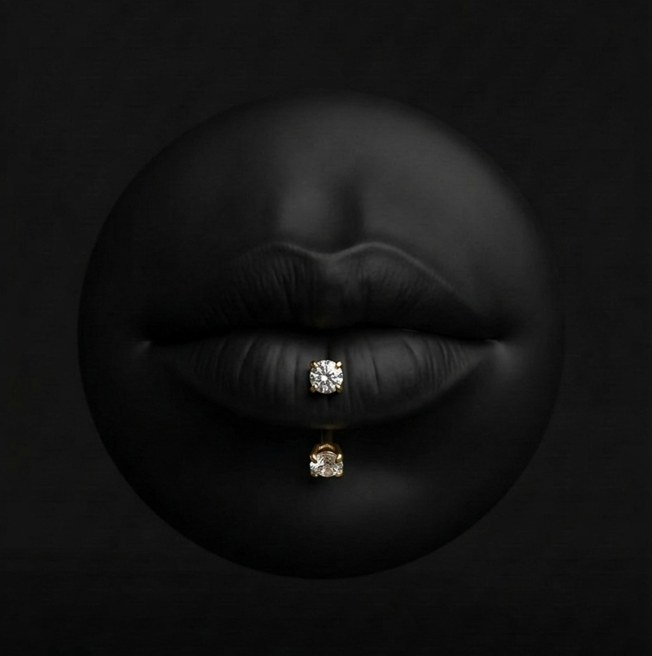 Piercing Zélie - Micro-Banane Plumeria Piercing